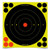 SHOOT•N•C ® SELF-ADHESIVE TARGETS - 8" BULL'S-EYE 30/PK