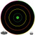 DIRTY BIRD® 12" MULTI-COLOR BULL'S-EYE TARGET - 10/PK