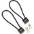 CABLE PADLOCKS - BLACK, 2 PACK, 2 FEET