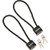 CABLE PADLOCKS - BLACK, 2 PACK, 2 FEET