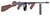 THOMPSON 1927A1 45ACP CARBINE W/50 ROUNDS DRUM & 20RND. MAG.