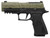 Sig Sauer P320-XTEN Endure Comp Handgun 10mm Auto 15rd Magazines(3) 3.8" Barrel Moss Green Slide Night Sights