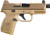FN 509C TACTICAL FDE 9MM 4.32'' NS 12RD 24RD