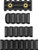 AB ARMS RAIL COMBO PACK LTF 7/5/4 SLOT RAILS BLACK