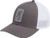 BROWNING CAP BEACON LOGO GRAY W/RECTANGLE PATCH ADJ