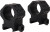 WEAVER RINGS 6-HOLE TACTICAL 1" X-HIGH MATTE .520"