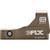 EFLX3 RED 6MOA MINI REFLEX TAN