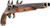 PEDERSOLI HOWDAH HUNTER FLINT LOCK 20GA 11.25" 3" WOOD/CC<