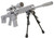 CALDWELL BIPOD XLA 9"-13" FIXED M-LOK/KEYMOD BLACK