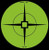 B/C TARGET SPOTS 6" TARGET 10 TARGETS GREEN