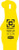 CALDWELL AR500 PRARIE DOG TRGT 3/8"  AR500 STEEL YELLOW