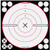 B/C TARGET SHOOT-N-C 8" WHITE/ BLACK X-BULL'S-EYE 6 TARGETS