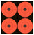 B/C TARGET SPOTS 3" TARGET 40 TARGETS ORANGE
