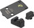 NIGHT FISION OPTIC PLATE & BLANK SIGHTS RMR/507C TO GLOCK