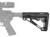 HOGUE AR-15 COLLAPSIBLE STOCK BLACK RUBBER MIL-SPEC