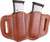 1791 M2.1 DOUBLE MAG CARRIER FOR SINGLE STACK MAGS BROWN