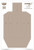 B/C TARGET EZE-SCORER 12"X18" IPSC PRACTICE 10 TARGETS