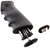 HOGUE AR-15 RUBBER GRIP HANDLE BLACK WITH STORAGE KIT