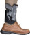 DESANTIS DIEHARD ANKLE HOLSTER RH LEATHER FITS GLOCK 43 BLACK