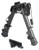 UTG BIPOD TACTICAL OP 5.9-7.3" PICATINNY MOUNT W/STUD ADAPTER