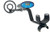 BOUNTY HUNTER "QUICK SILVER" METAL DETECTOR