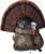 FLEXTONE THUNDER CREEPER STRUTTER DECOY W/ FOLDING FAN