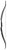 CENTERPOINT YOUTH RECURVE BOW TATANKA PRE-TEEN BLACK