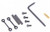 GUNTEC AR15 ANTI ROTATION PIN SET BLACK