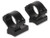 Talley Lightweight Alloy Scope Mounts - Black Anodized - 1" - Low Weatherby Vanguard