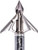 MUZZY BROADHEAD TROCAR HBX XBOW HYBRID 4-BLD 1 5/8" 3PK