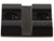 Weaver Standard Top Mount Aluminum Scope Base - Gloss Black - #28 - FRONT/REAR Scope Base on Select Models