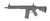 LWRC ICMKII SBR 5.56MM BLACK 12" THREADED BARREL