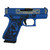 GLOCK 43X "GLOCK & HORSES" BLUE HANDGUN 9MM LUGER 10RD MAGAZINES 2 3.4"
