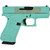 GLOCK 43X "GLOCK & ROSES" ROBIN'S EGG BLUE HANDGUN 9MM LUGER 10RD MAGAZINES