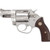 CHARTER ARMS UNDERCOVER 38SPL 2 HI POLISH STAINLESS WOOD GRIPS