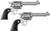 RUGER VAQUERO 45LC STAINLESS 5.5" FS SASS