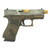 GLOCK 43X CUSTOM "VIKING" IN COLONIAL BROWN HANDGUN 9MM LUGER 10RD