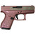 GLOCK 42 CUSTOM "GLOCK & ROSES MEDUSA PINK" SUBCOMPACT HANDGUN 380 ACP 6RD
