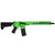SHARK COAST "ANIME- GREEN" RIFLE 5.56MM 10RD MAGAZINE 16" BARREL 15" MLOK