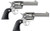 RUGER VAQUERO 357MAG STAINLESS 4-5/8" SASS