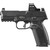 FN 509 MIDSIZE MRD HANDGUN 9MM LUGER 17RD MAGAZINES 2 4" BARREL BLACK