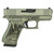 GLOCK 43X CUSTOM "BUSHIDO MASK" BATTLEWORN SLIDE SAND HANDGUN 9MM LUGER