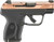 RUGER LCP MAX 380ACP FRONT NIGHT SGT ROSE GOLD PVD SLIDE