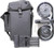 IVER JOHNSON MAGAZINE AR15 223 100RD DRUM BLK/CLEAR POLY