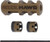 BROWNING SPORTER RECOIL HAWG MUZZLE BRAKE BRONZE .30 & LESS | 1293086