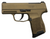 SIG SAUER P365 9MM PSTL 3.10" BURNT BRONZE 2-10RD OPTIC READY