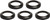 ADV. TECH. AR-15 STEEL CRUSH WASHER 5-PACK
