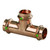 Viega ProPress 1-1\/4" Copper Tee - Triple Press Connection - Smart Connect Technology [77442]