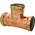 Viega ProPress 2-1\/2" Copper Tee - Triple Press Connection - Smart Connect Technology [20683]