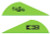 BOHNING BLAZER VANES 2" SOLID NEON GREEN 36PK